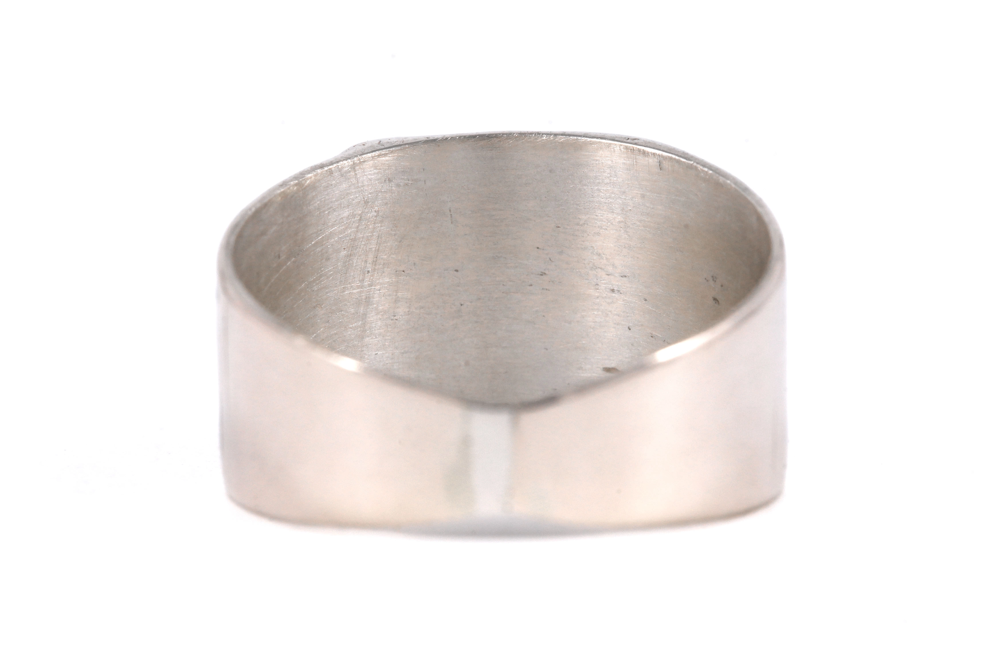 Bague Napoléon III en argent sertie de camées - - 4