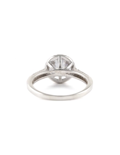 Bague contemporaine en argent 925 sertie de zirconiums - - 5