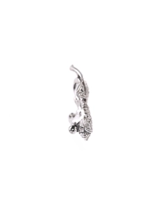 Broche Art Déco en argent sertie de marcassites - - 5