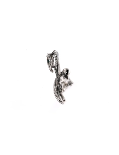 Broche Art Déco en argent 835 sertie de marcassites - - 3
