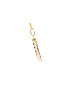 Pendentif Années 50 en or jaune 18 carats serti d'émail - - 5