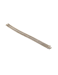 Bracelet Années 70 en argent 835 - - 8