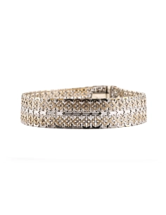 Bracelet Années 70 en argent 835 - - 2