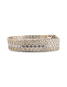 Bracelet Années 70 en argent 835 - - 3