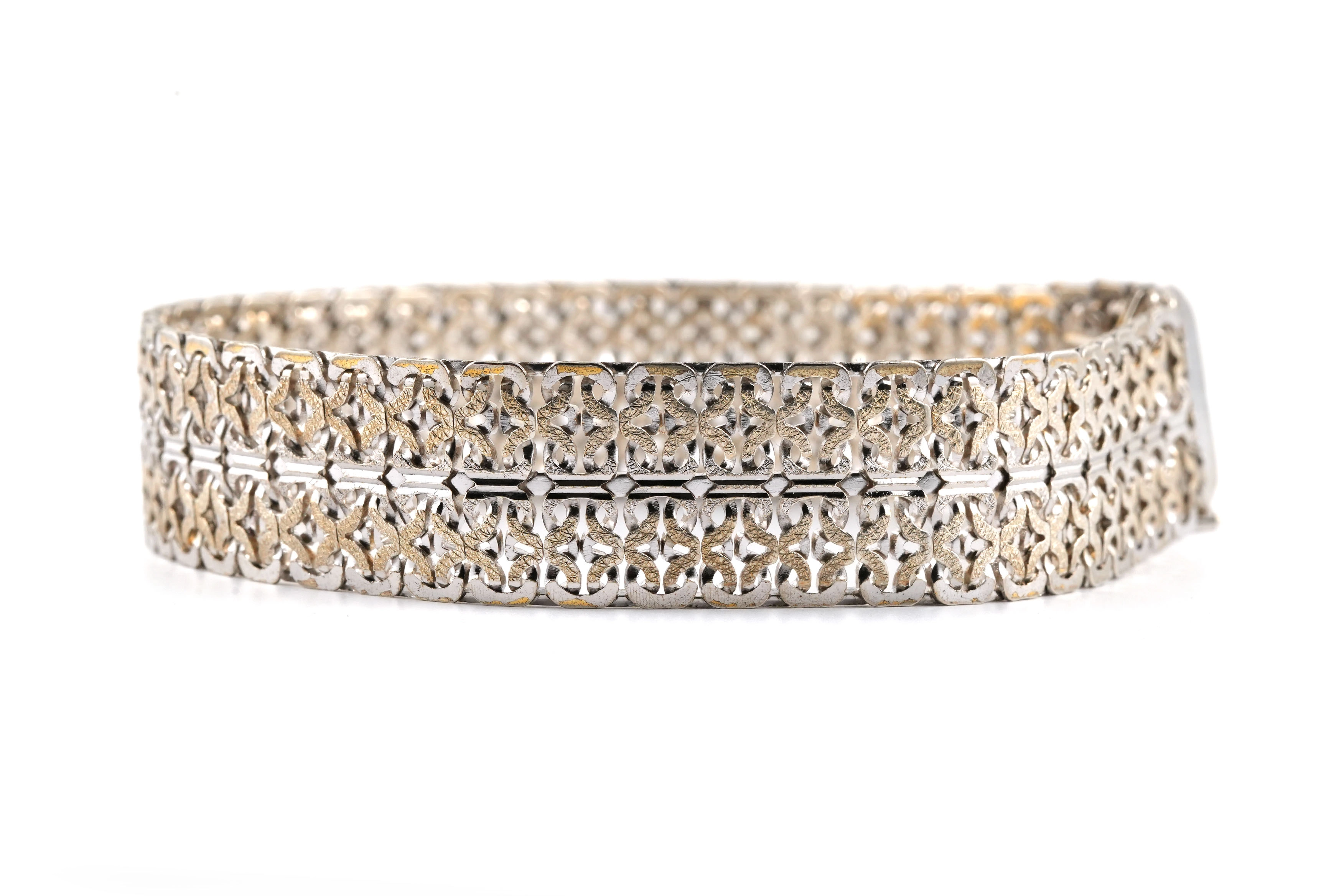 Bracelet Années 70 en argent 835 - - 4