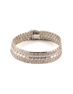 Bracelet Années 70 en argent 835 - - 6