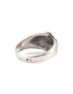 Bague Art Déco en argent 800 sertie de marcassites - - 6