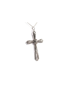 Pendentif Art Déco en argent serti de marcassites - - 4