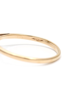 Bague contemporaine en or jaune 9 carats sertie de saphirs et de diamants taille "brillant" (+-0.12ct) - - 4