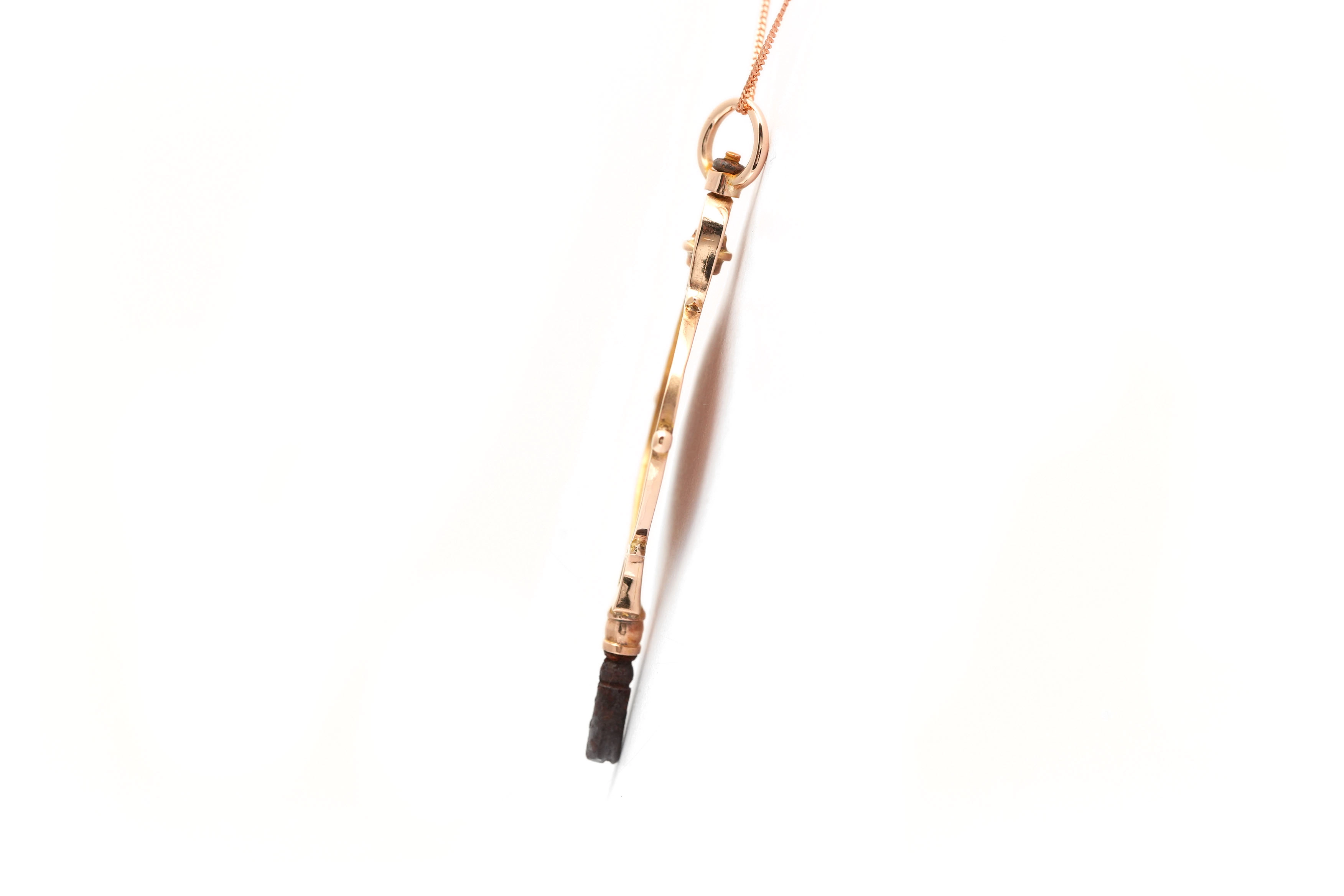 Pendentif Art Déco en or jaune 18 carats - - 3