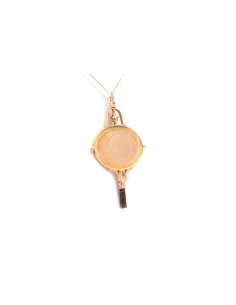 Pendentif Art Déco en or jaune 18 carats - - 4