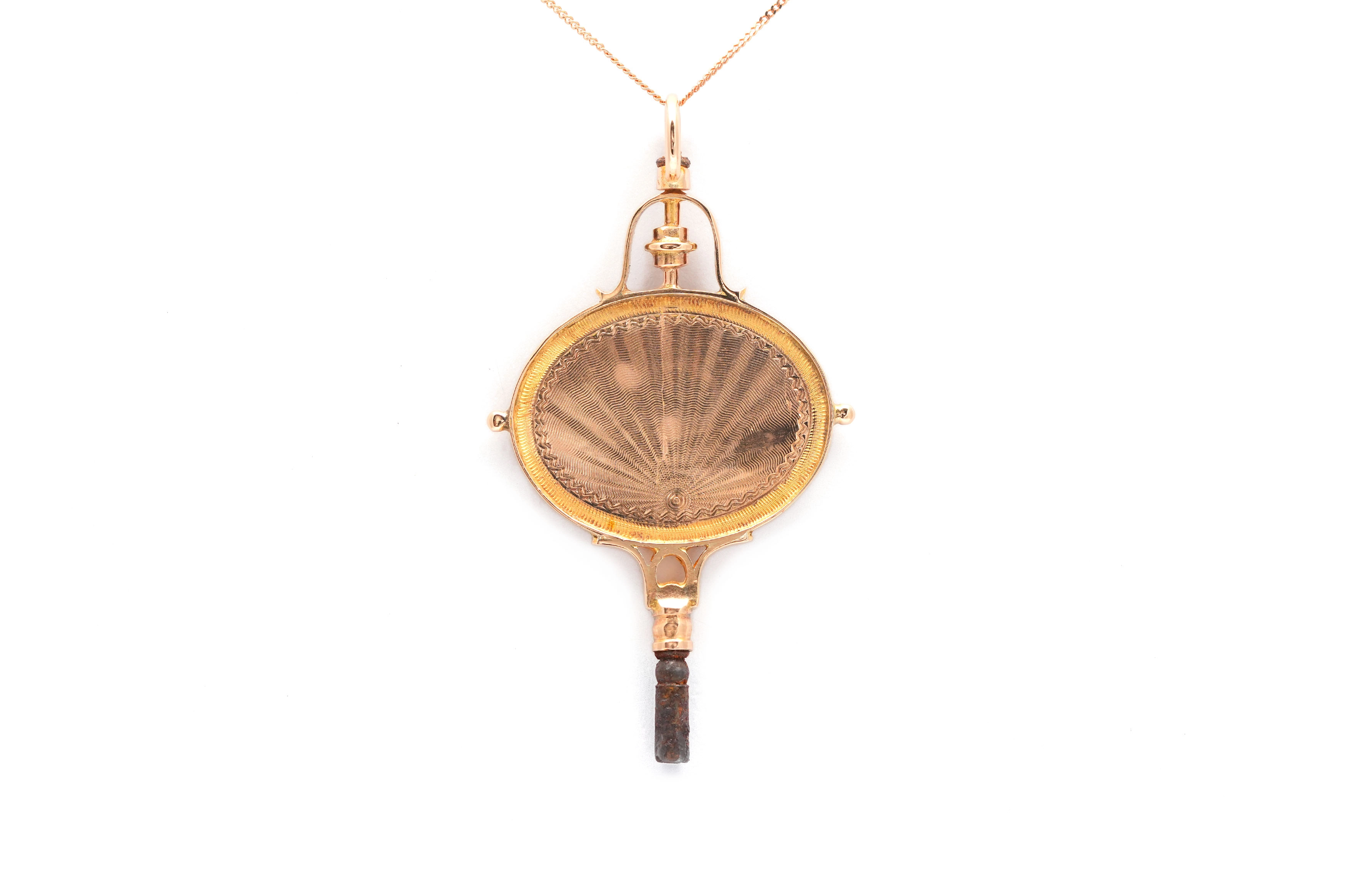 Pendentif Art Déco en or jaune 18 carats - - 6
