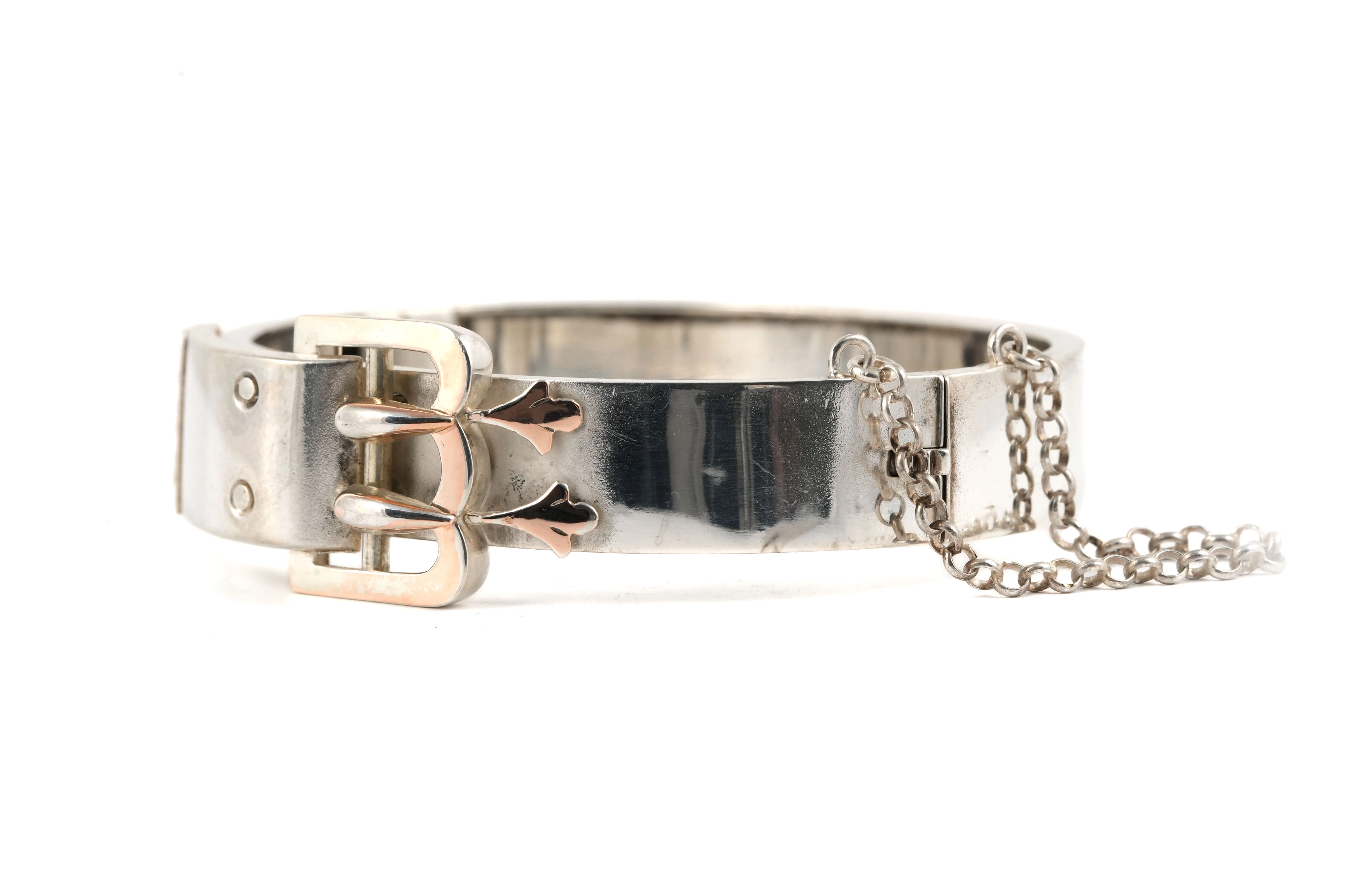 Bracelet Art Déco en argent 800 - - 1