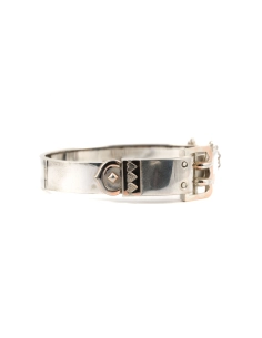Bracelet Art Déco en argent 800 - - 5