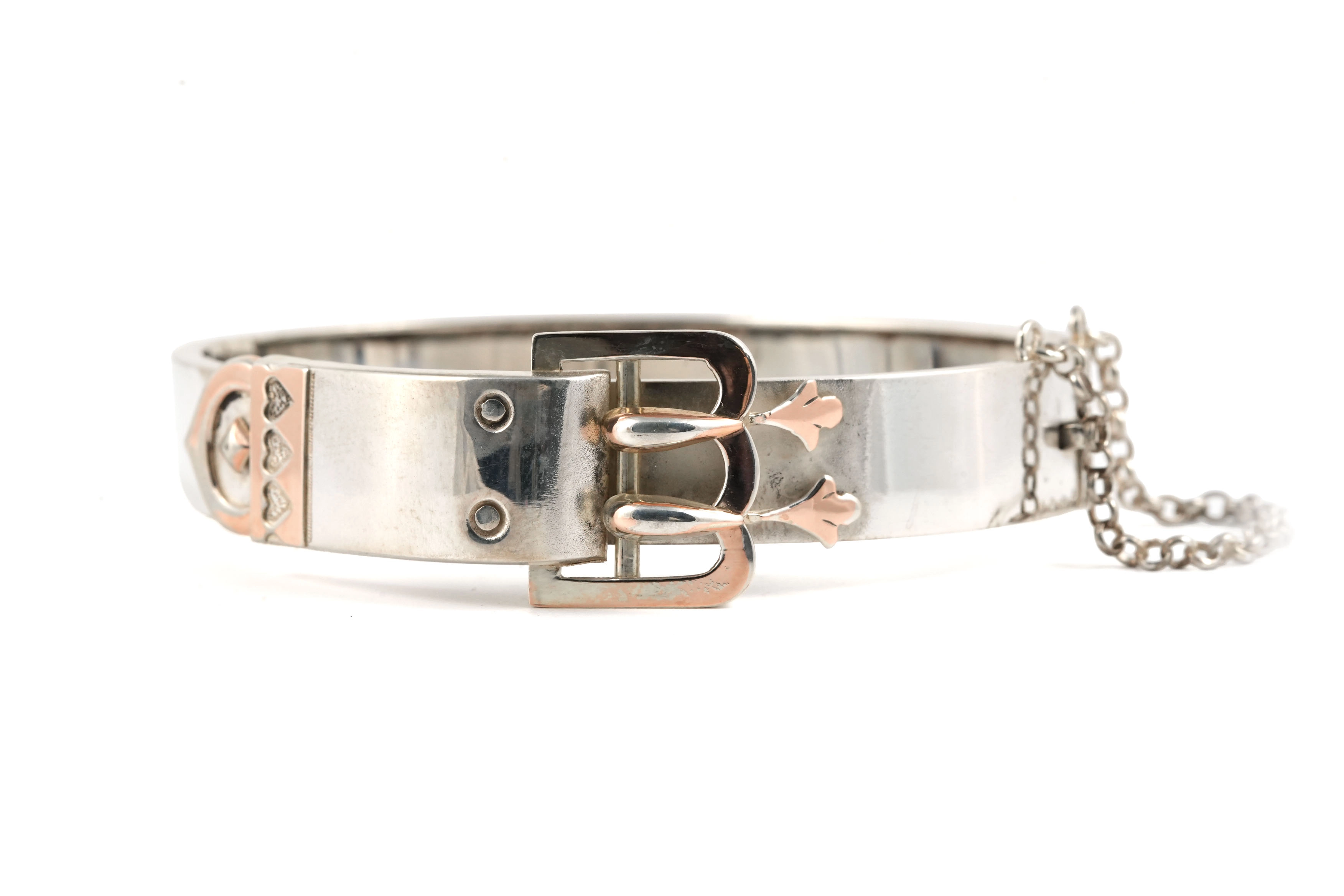 Bracelet Art Déco en argent 800 - - 6