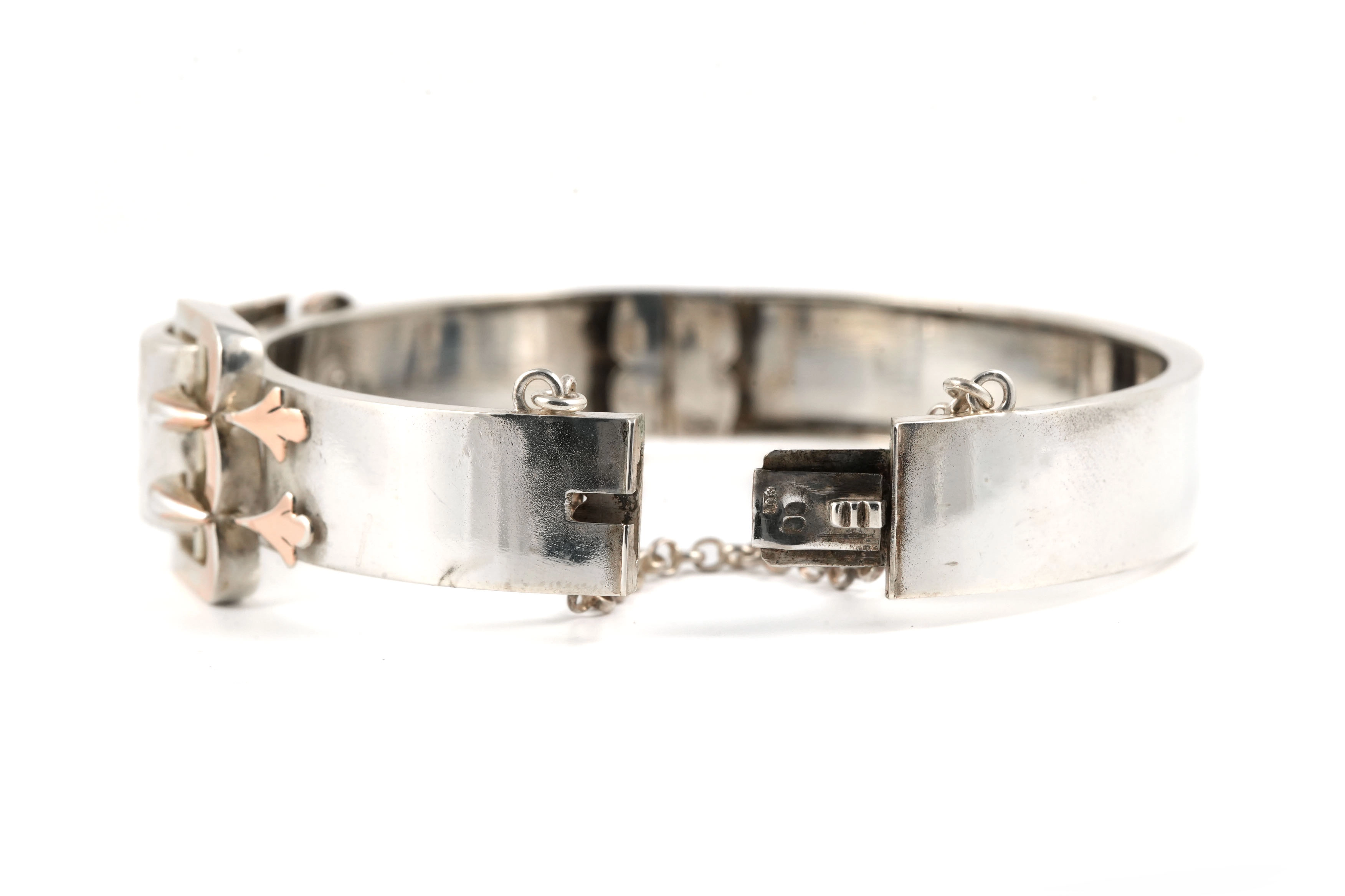 Bracelet Art Déco en argent 800 - - 7