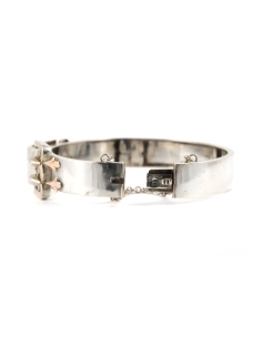Bracelet Art Déco en argent 800 - - 7