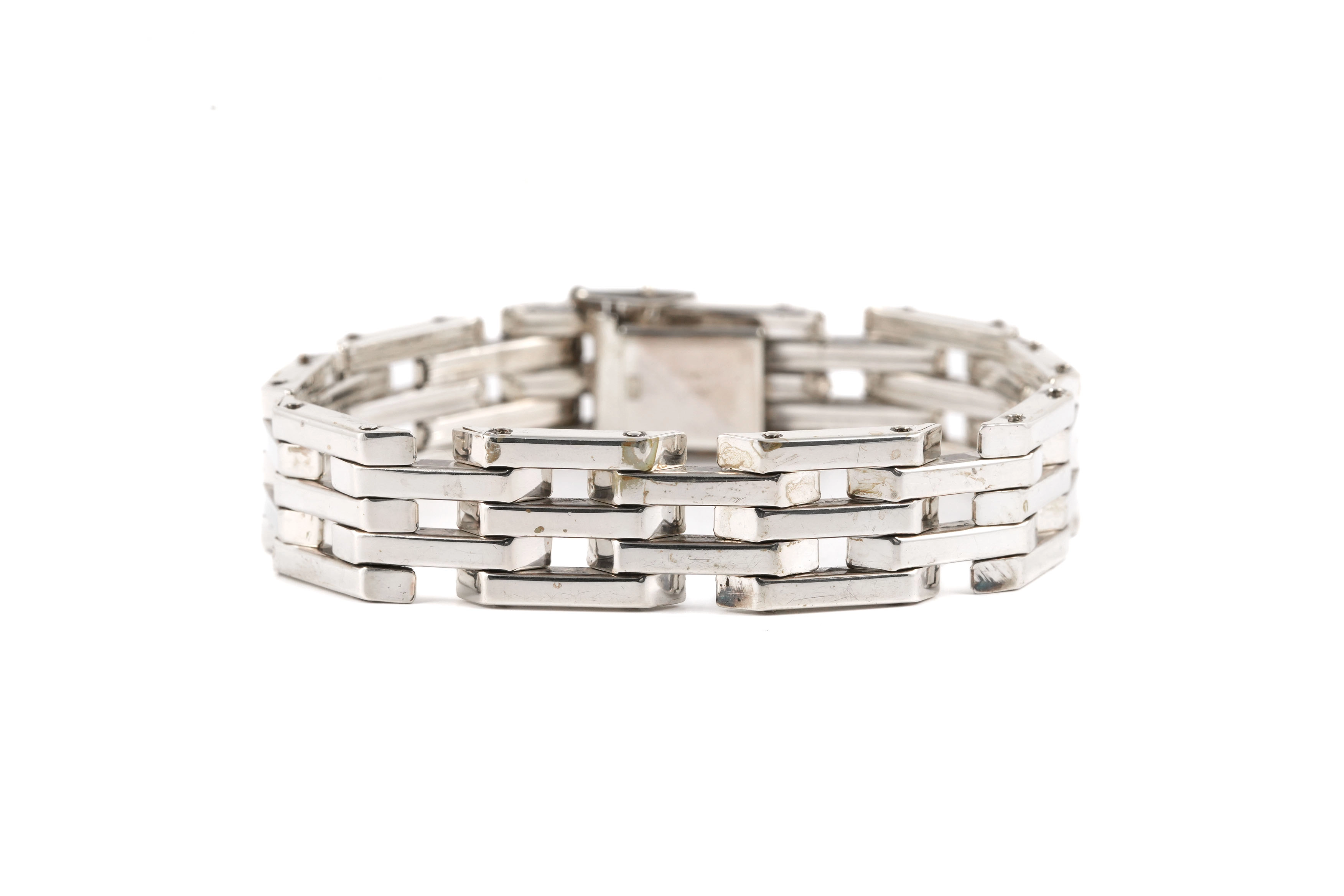 Bracelet Art Déco en argent 800 - - 1