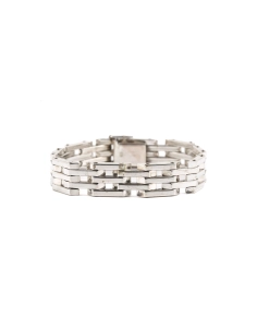 Bracelet Art Déco en argent 800 - - 1