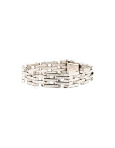 Bracelet Art Déco en argent 800 - - 3