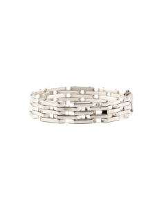 Bracelet Art Déco en argent 800 - - 4