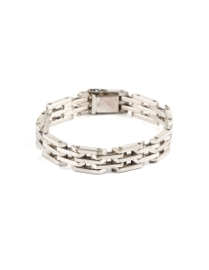 Bracelet Art Déco en argent 800 - - 8