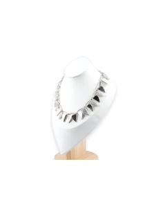 Collier Art Déco en argent 925 signé Georg Jensen - - 3