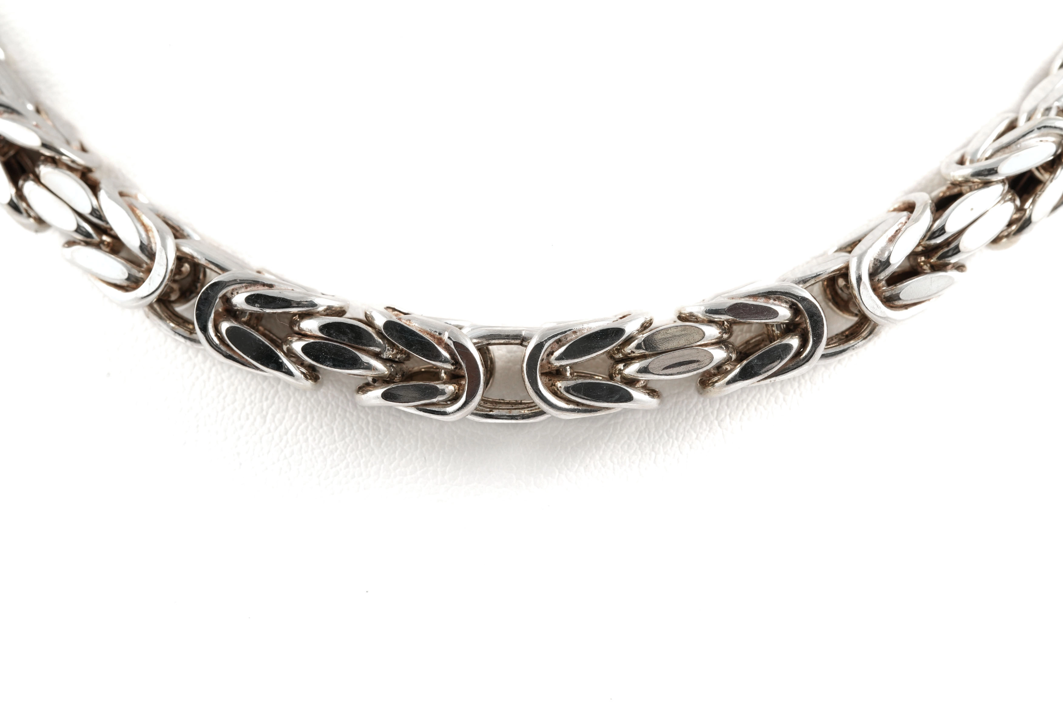 Collier contemporain en argent 925 - - 1