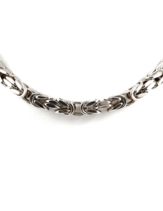 Collier contemporain en argent 925 - - 1