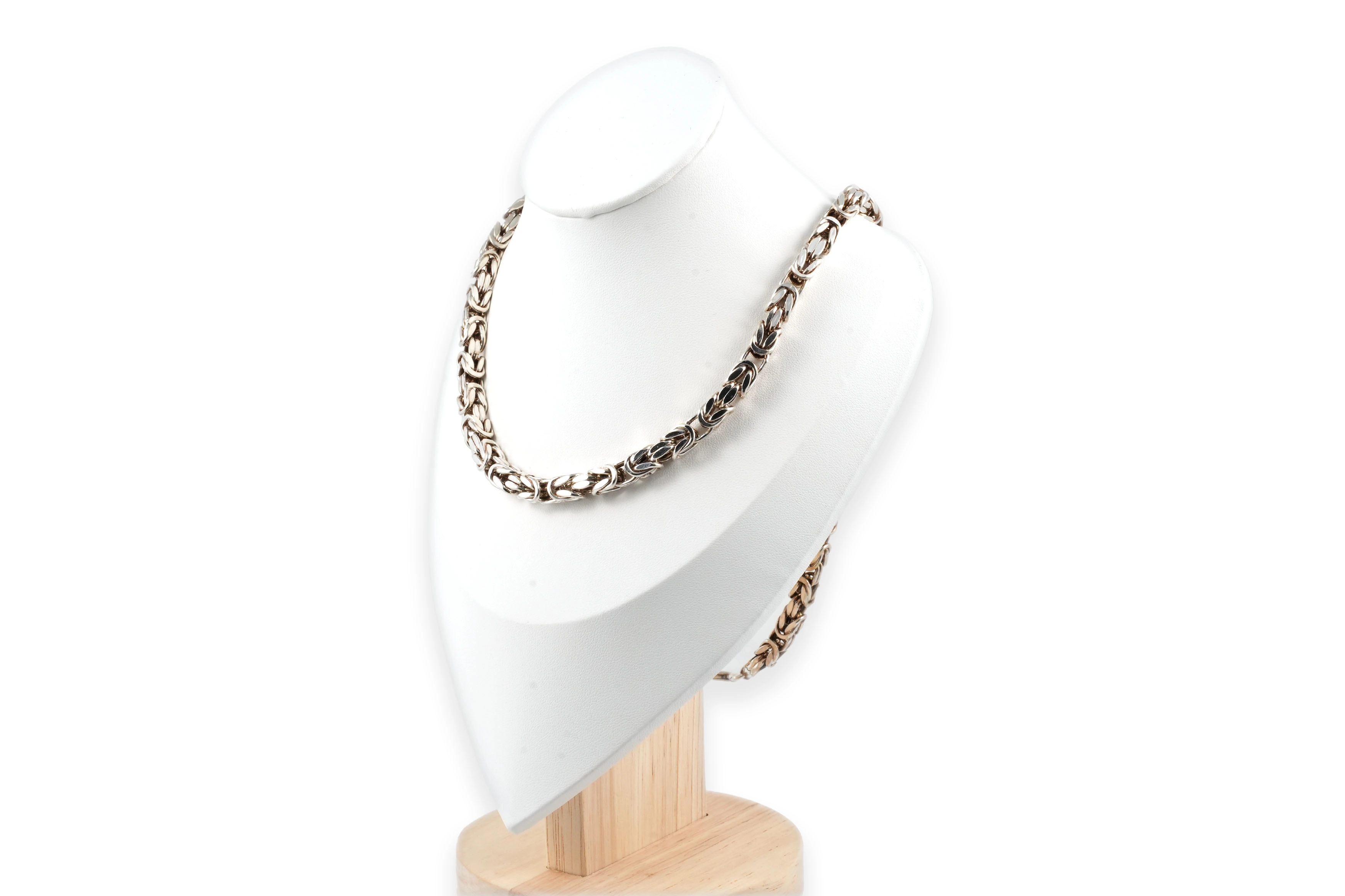 Collier contemporain en argent 925 - - 4