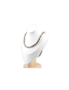 Collier contemporain en argent 925 - - 4