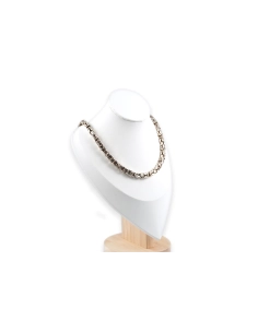 Collier contemporain en argent 925 - - 5