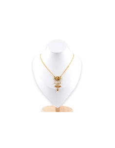 Collier Napoléon III en or jaune 18 carats - - 2