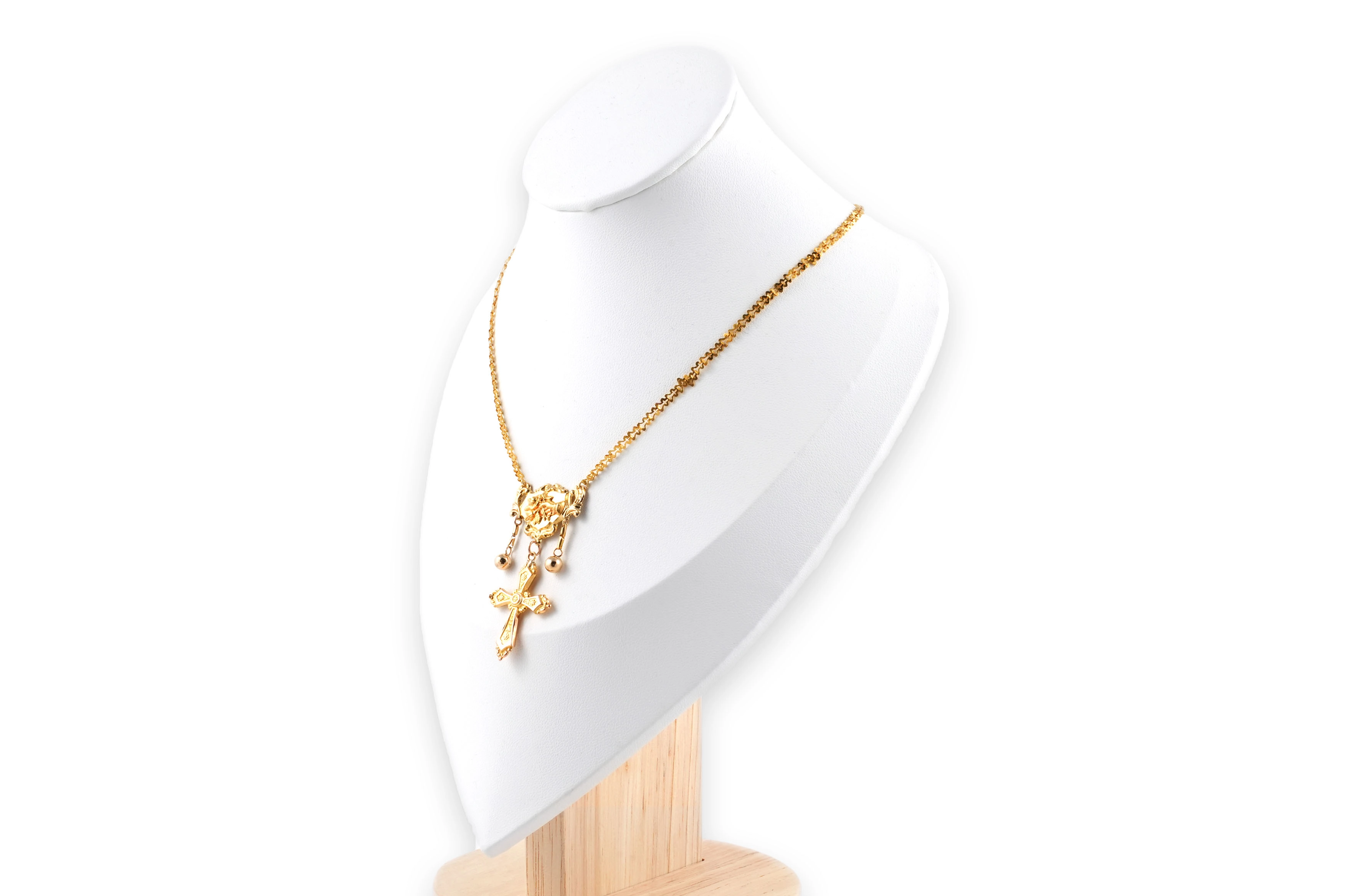 Collier Napoléon III en or jaune 18 carats - - 3