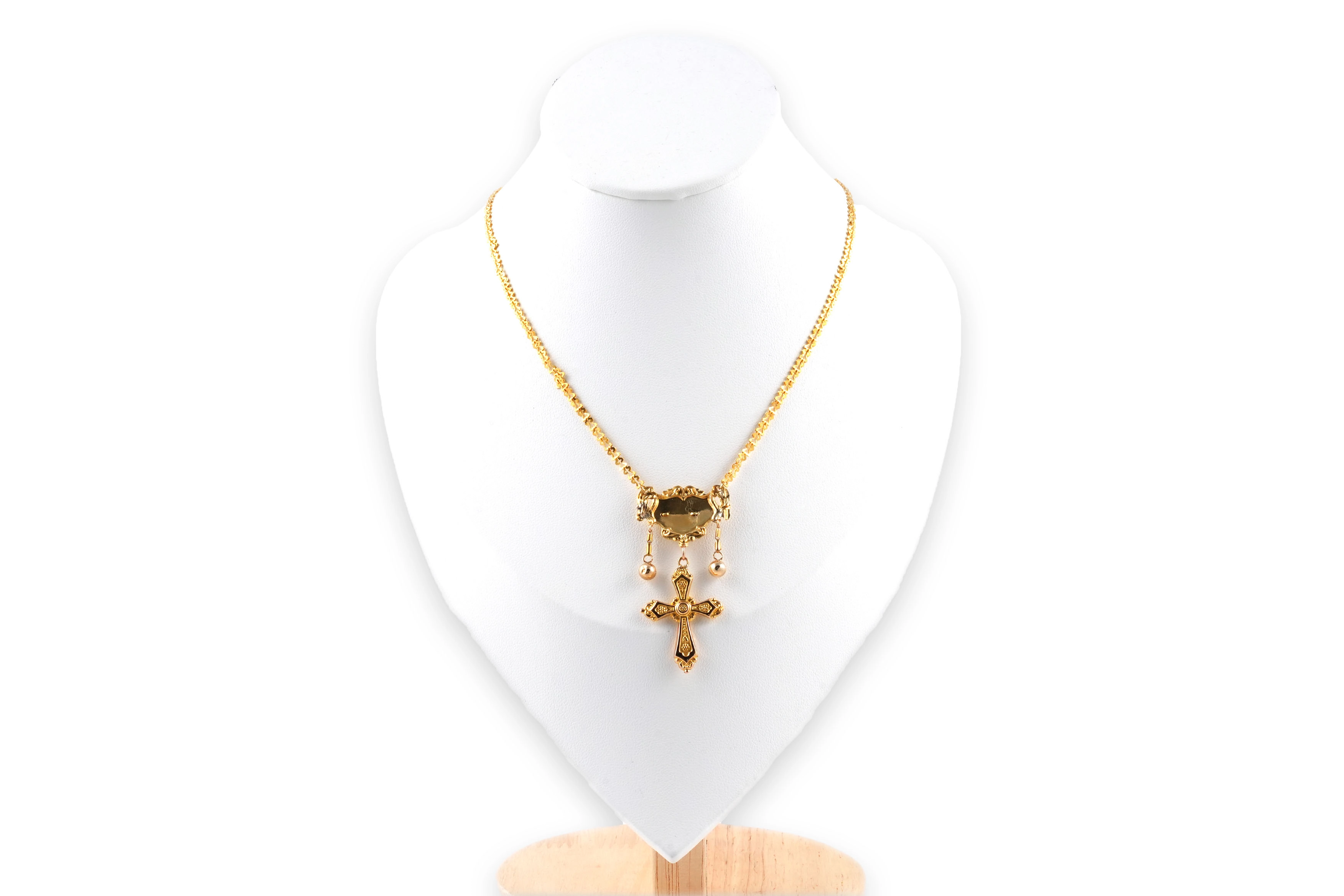 Collier Napoléon III en or jaune 18 carats - - 5