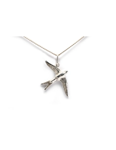 Pendentif contemporain en argent 925