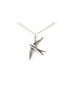 Pendentif contemporain en argent 925
