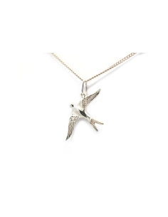 Pendentif contemporain en argent 925