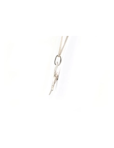 Pendentif contemporain en argent 925