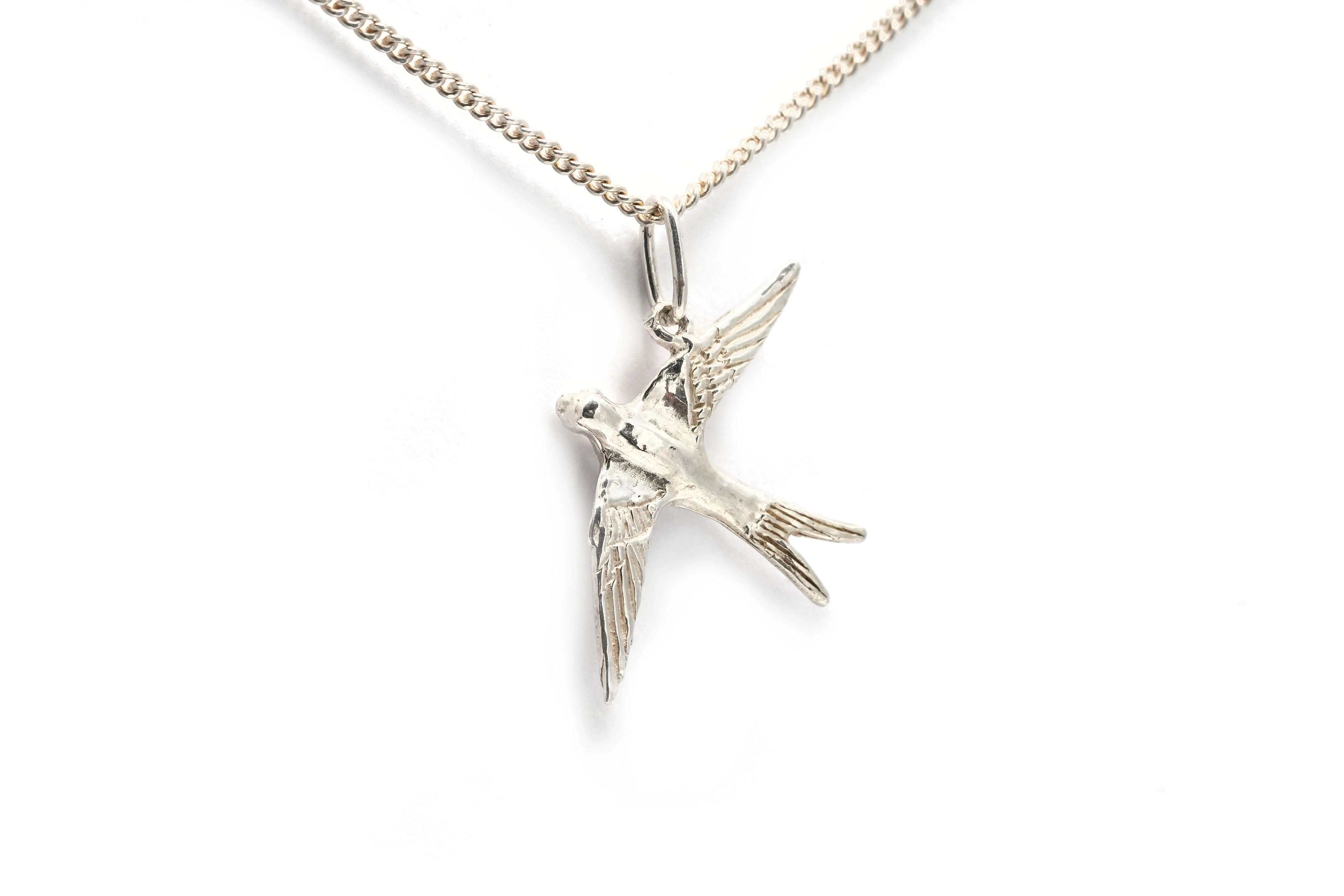 Pendentif contemporain en argent 925