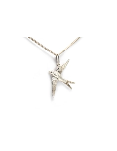 Pendentif contemporain en argent 925