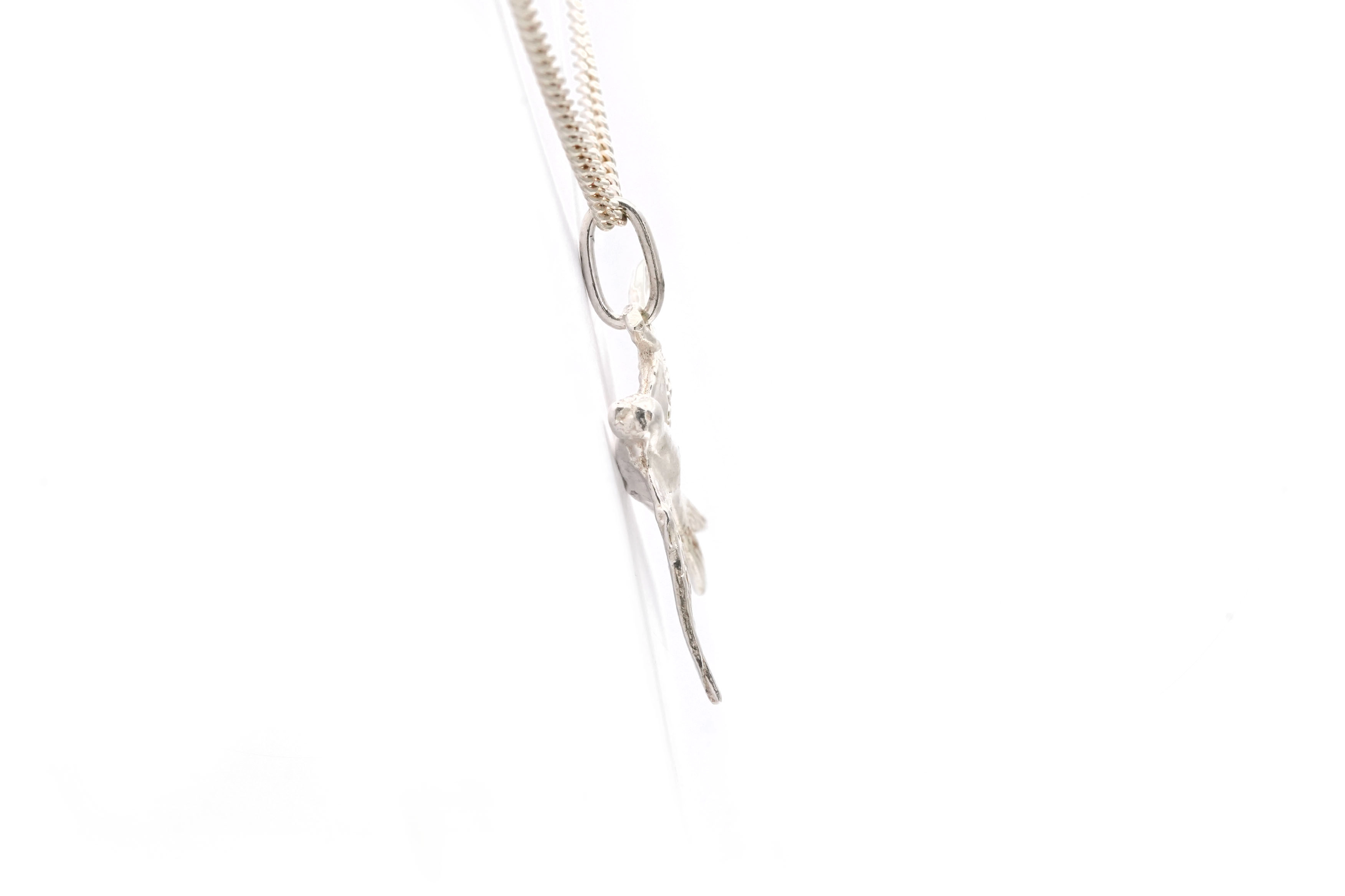 Pendentif contemporain en argent 925