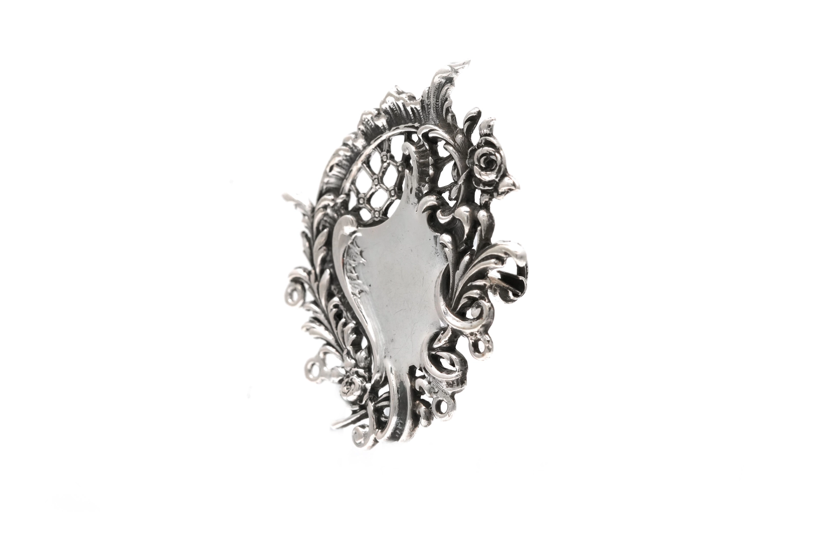 Broche Napoléon III en argent - - 1
