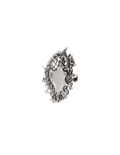 Broche Napoléon III en argent - - 1