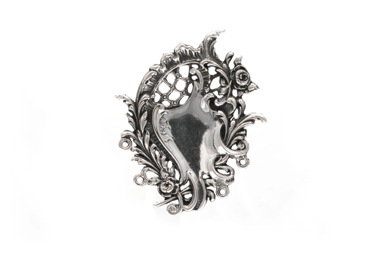 Broche Napoléon III en argent -  - 2
