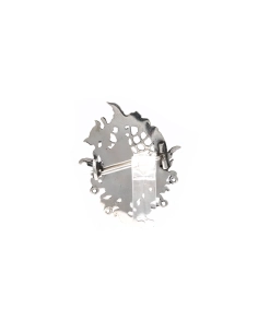Broche Napoléon III en argent - - 4