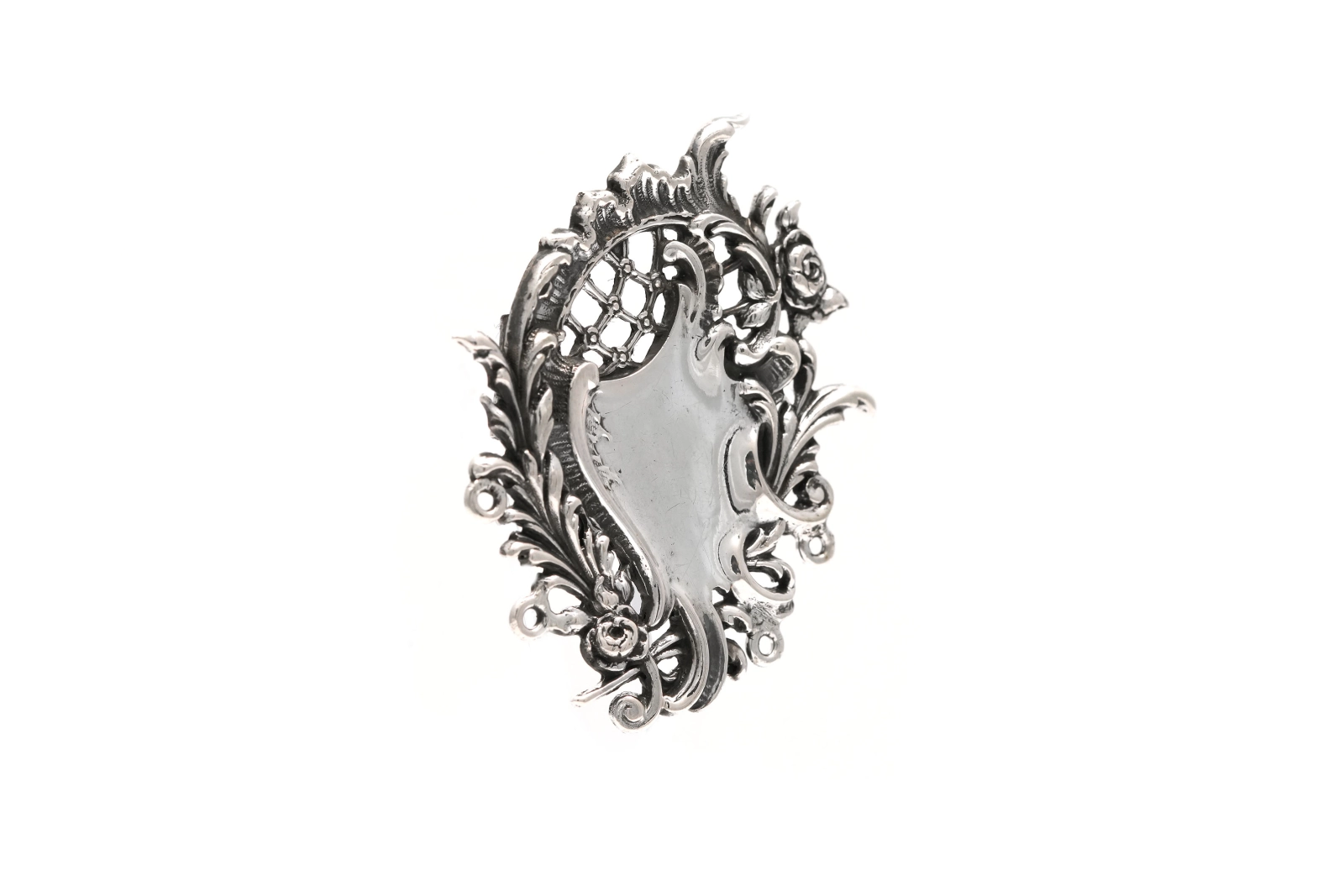 Broche Napoléon III en argent - - 6