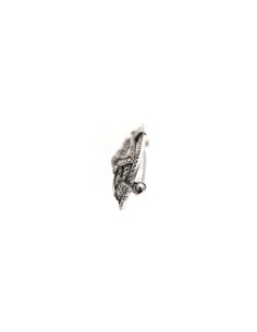 Broche Art Déco en argent 925 sertie de marcassites - - 3