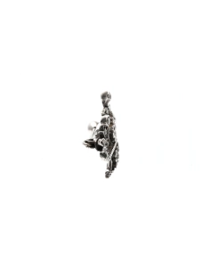 Broche Art Déco en argent 925 sertie de marcassites - - 5