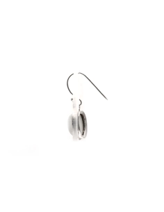 Boucles d'oreilles contemporaines en argent serties de labradorites - - 6